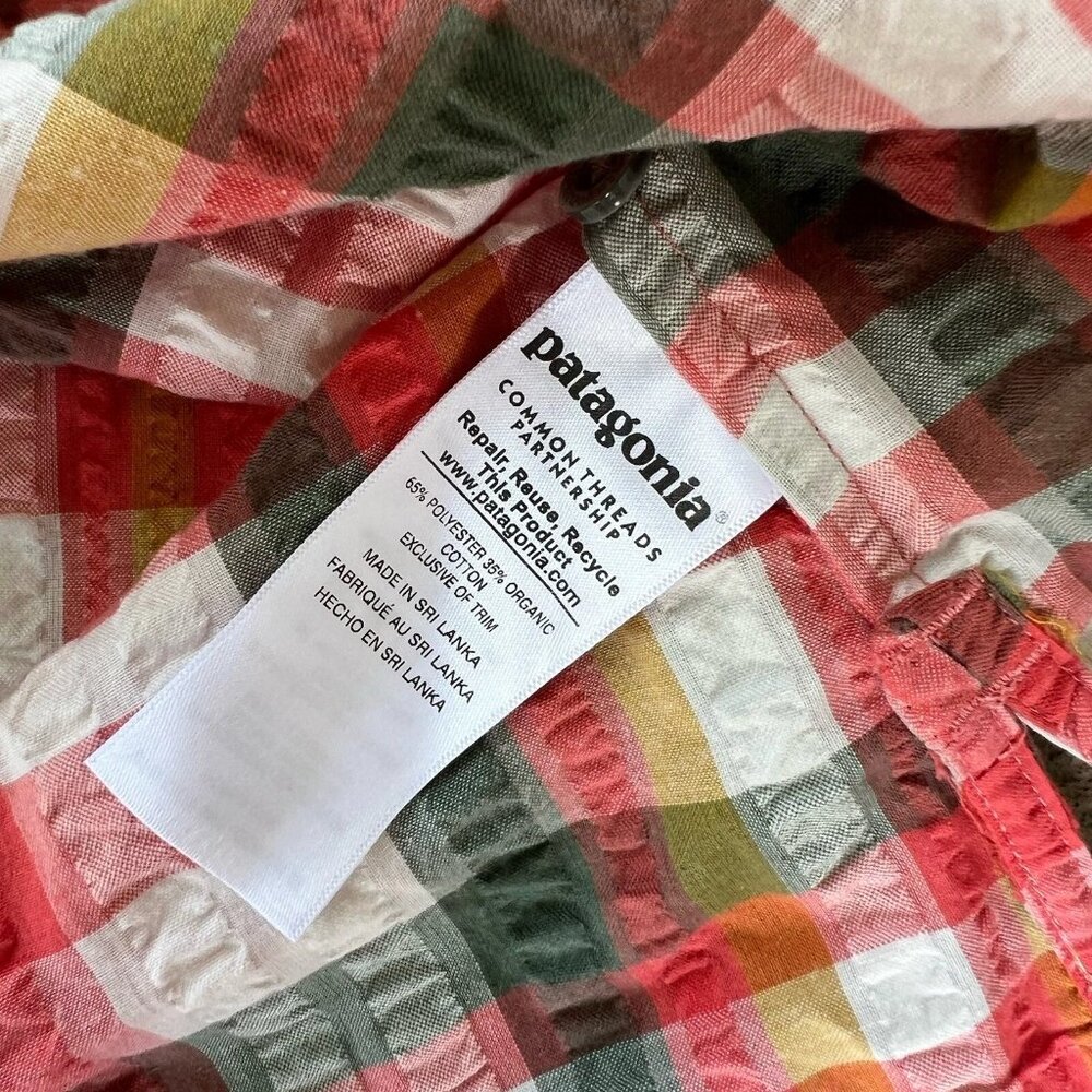 Patagonia X Common Threads Men’s Puckerware Plaid… - image 4